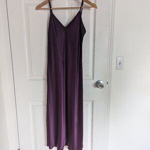 Quince washable silk slip dress